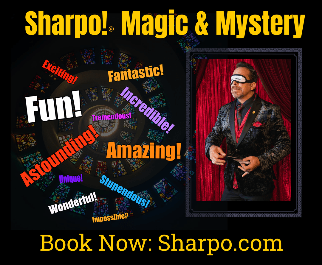 Sharpo makes you question your reality in this mentalism show!