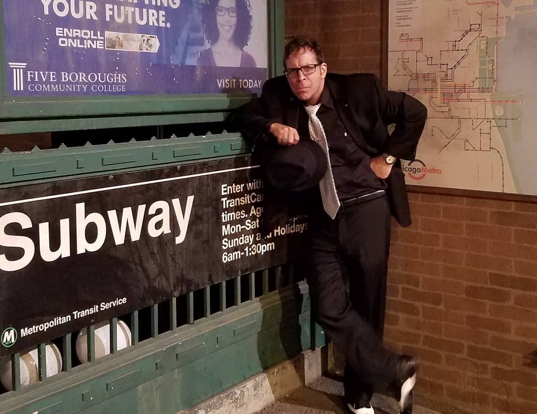 Magic is a sweet deception.  This isn't even a real subway station.  This is on the lot at CBS Radford Studios.